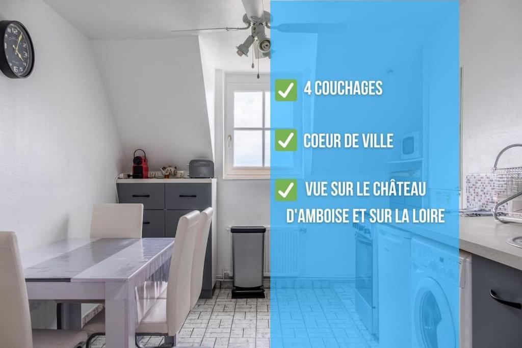 Le Concorde En Plein Centre Lägenhet Amboise Exteriör bild